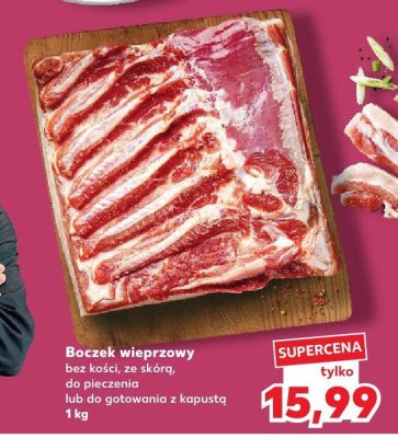 Boczek wieprzowy  promocja w Kaufland