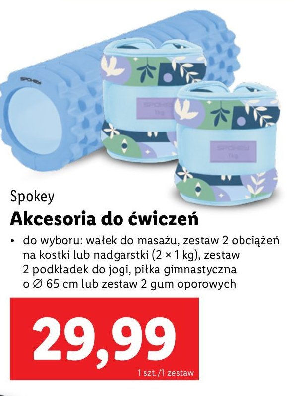 Podkładki do jogi Spokey promocja