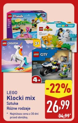 Klocki mix LEGO promocja w Aldi