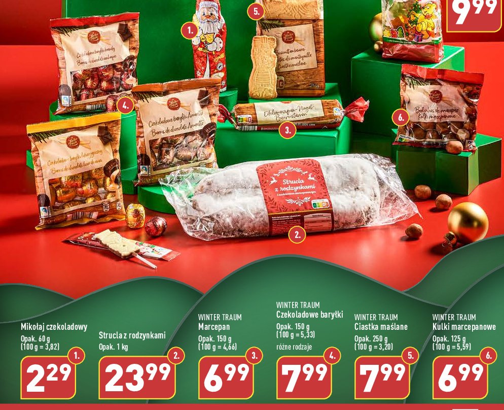 Ciastka maslane Wintertraum promocja