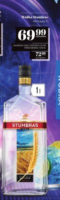 Wódka Stumbras 1 l promocja w POLOmarket
