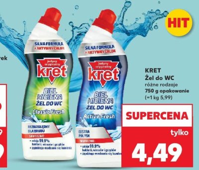 Żel do WC różne rodzaje promocja w Kaufland