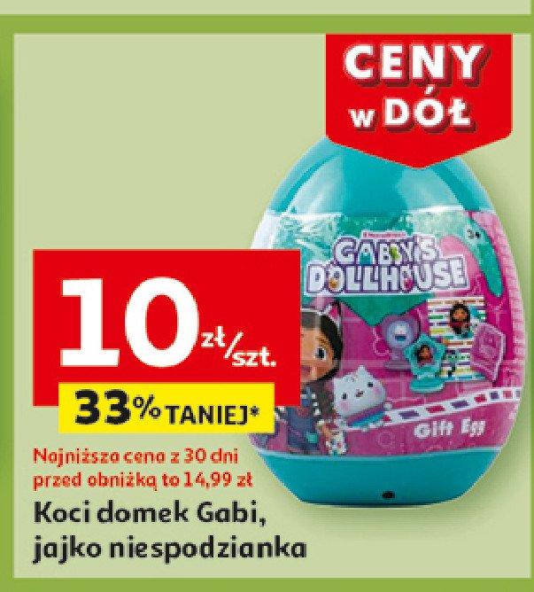 Jajko niespodzianka koci domek gabi promocja