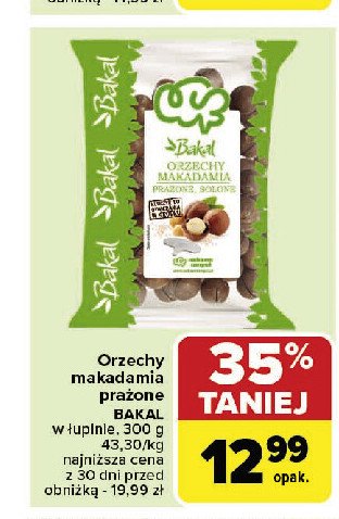 Orzechy makadamia Bakal promocja