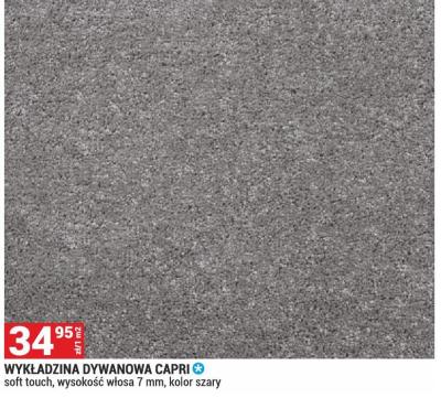 Wykładzina dywanowa Capri promocja w Merkury Market