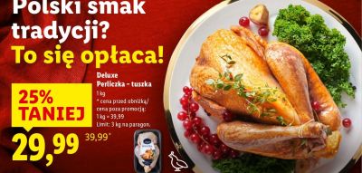 Perliczka - tuszka promocja w Lidl
