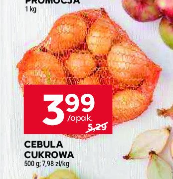 Cebula cukrowa promocja