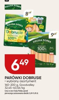 Parówki dobrusie wybrany asortyment promocja w Chata Polska