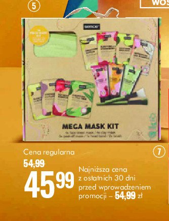 Zestaw w pude艂ku facial mask kit: maski do twarzy 11 szt + p臋dzel 2 szt + opaska Sence collection zestaw promocja
