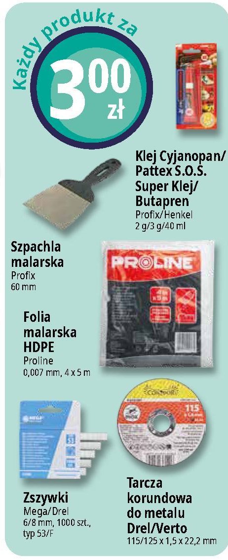 Tarcza korundowa 115 x 1 mm do ci臋cia metalu Drel promocja