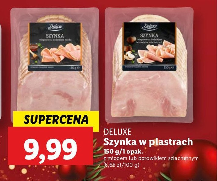 Szynka wieprzowa z miodem Deluxe promocja