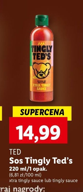 Sos tingly Tingly ted's promocja