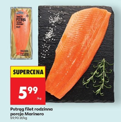 Pstrąg filet rodzinna porcja  promocja w Biedronka