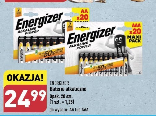 Baterie aaa Energizer promocja