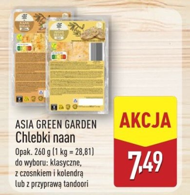 Chlebek naan z przyprawami tandoori promocja w Aldi