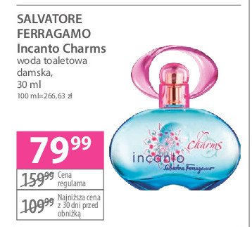 Woda toaletowa Salvatore ferragamo incanto charms promocja