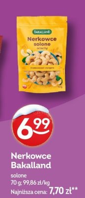 Nerkowce Bakalland solone promocja w Żabka