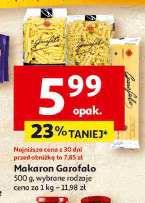 Makaron spaghetti GAROFALO promocja