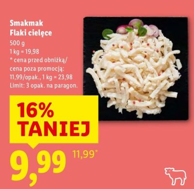 Smakmak flaki cielęce promocja w Lidl