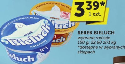 Serek Bieluch wybrane rodzaje 150 g promocja w ABC