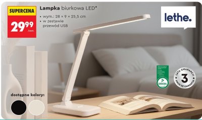 Lampka biurkowa LED promocja w Biedronka