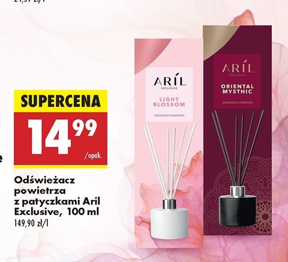 Pachnące patyczki oriental mysthic Aril exclusive promocja w Biedronka