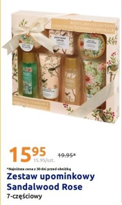 Zestaw upominkowy Sandalwood Rose 7-częściowy promocja w Action
