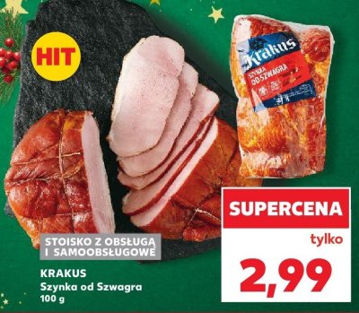 Szynka od Szwagra 100 g promocja w Kaufland