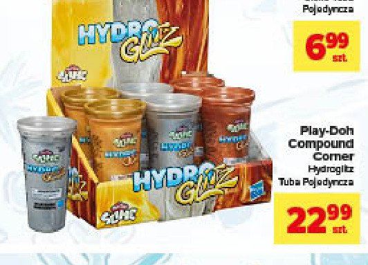 Slime hydroglitz tuba Play-doh promocja
