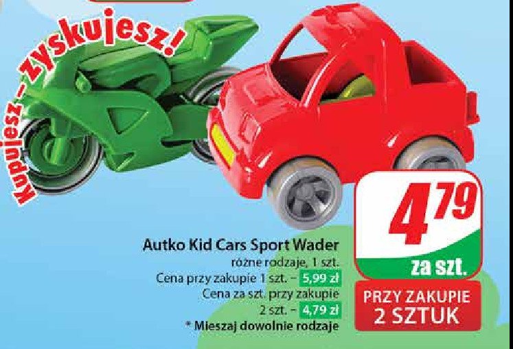 Autko kid cars sport Wader promocja