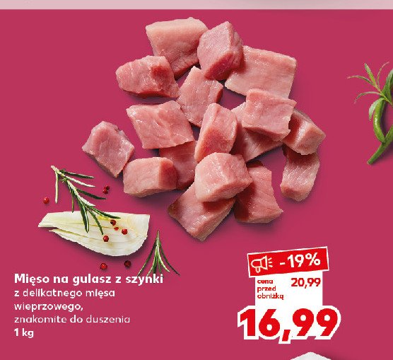 Mięso na gulasz promocja