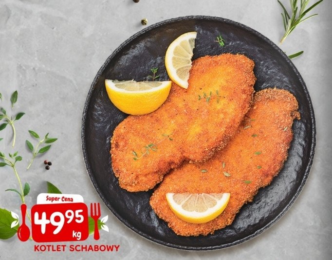 Kotlety schabowe promocja w Kaufland