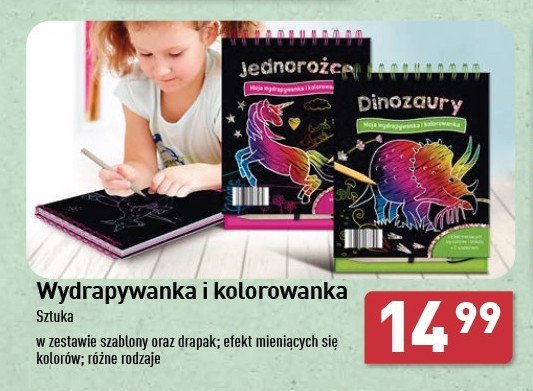 Wydrapywanka jednorożce promocja