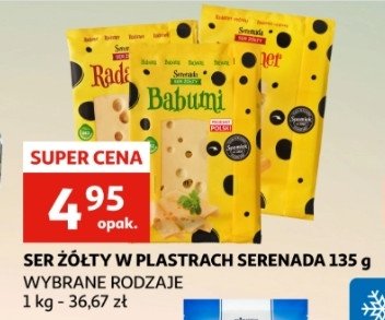 Ser żółty Serenada promocja