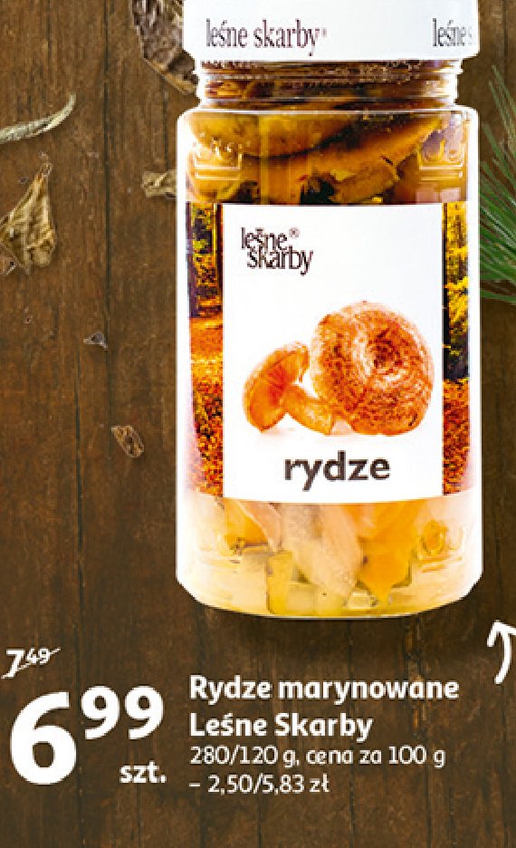 Rydze marynowane Leśne skarby promocja