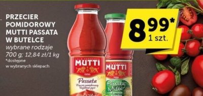 Przecier pomidorowy Mutti Passata promocja w ABC