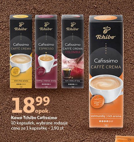 Kawa caffe crema rich aroma Tchibo cafissimo Tchibo cafe promocja