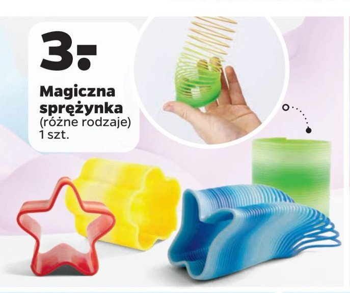 Sprężynka magiczna promocja