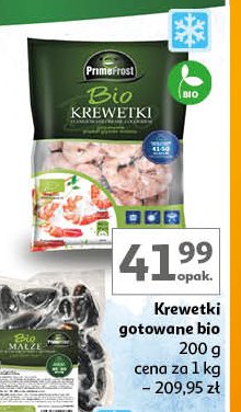 Krewetki bio Primefrost promocja