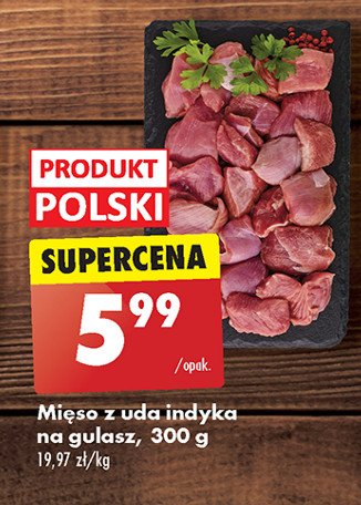 Mięso z uda indyka promocja