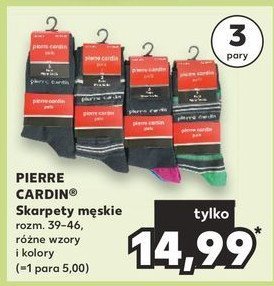 Skarpety męskie rozm. 39-46 Pierre cardin paris promocja