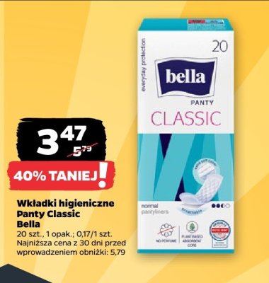 Wkładki higieniczne Panty Classic promocja w Netto