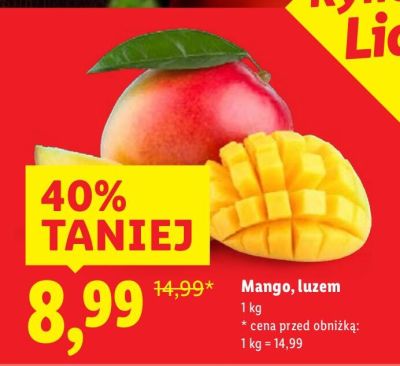 Mango, luzem Lidl promocja w Lidl