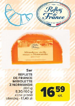 Ser mimolette z normandii Reflets de france promocja