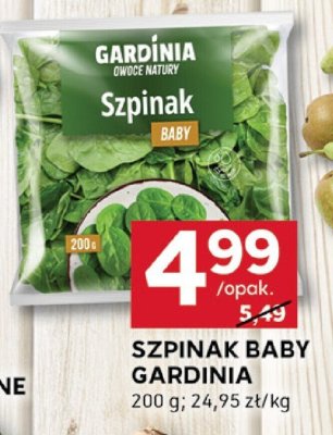 Szpinak promocja w Stokrotka