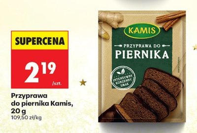 Przyprawa do piernika Kamis promocja w Biedronka