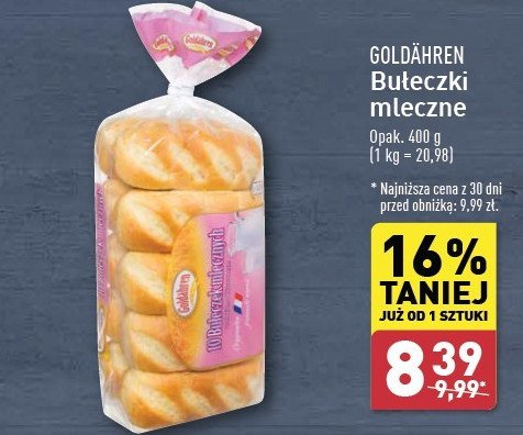 Bułeczki mleczne Goldahren promocja