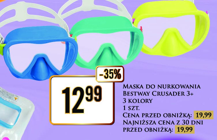 Maska do nurkowania Bestway promocja w Dino