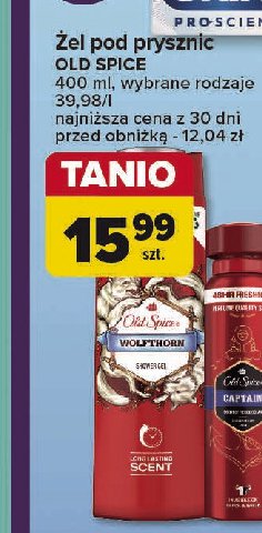 Żel pod prysznic Old spice wolfthorn promocja