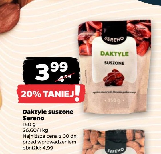 Daktyle Sereno promocja w Netto